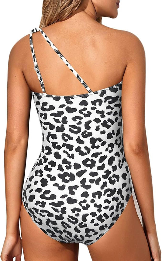 Selena - Bañador de un hombro con abertura