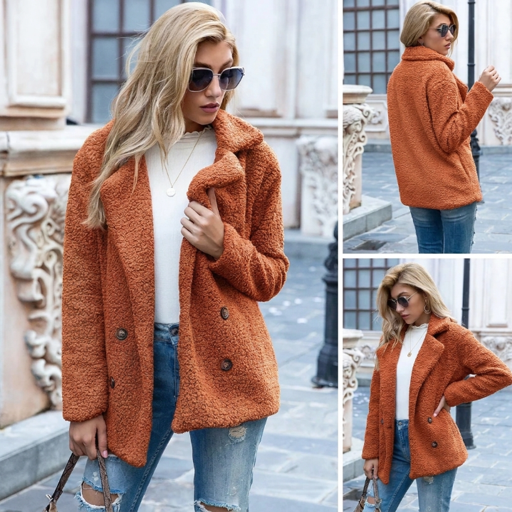 Nora – Chaqueta de borreguito
