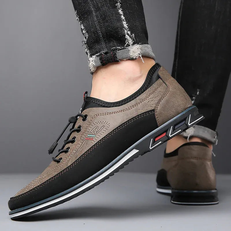 Zapatos Oxford con acabado artesanal