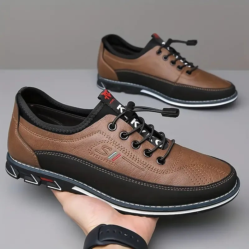 Zapatos Oxford con acabado artesanal