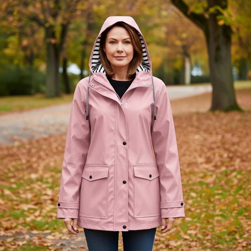 Sara - Chaqueta impermeable y cortavientos
