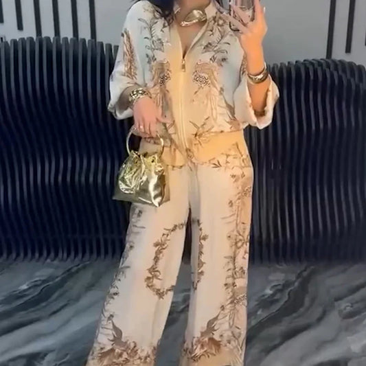 Alina - Conjunto elegante de dos piezas