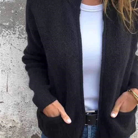 Vera - Chaqueta de punto con cremallera