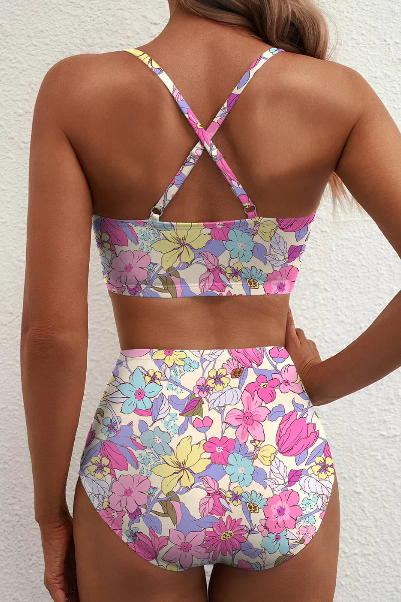 Fiona - Bikini moldeador elegante de cintura alta