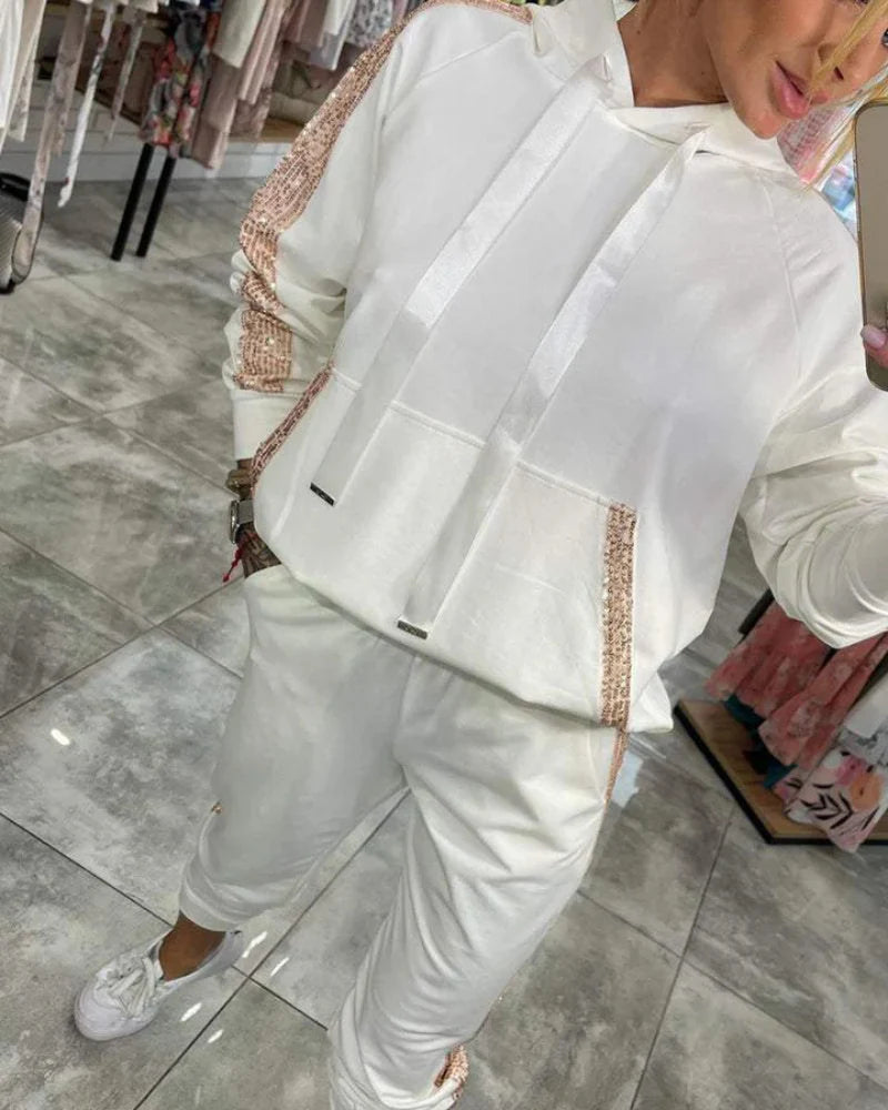 Lorena - Conjunto cómodo de 2 piezas