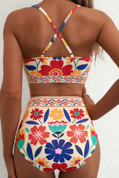 Fiona - Bikini moldeador elegante de cintura alta