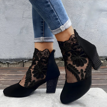 Nora - Zapatos de tacón ortopédicos elegantes y transpirables