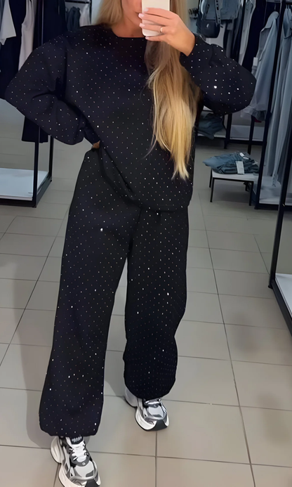 Estela | Conjunto cómodo y elegante con brillo