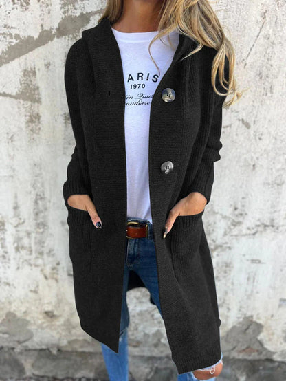 Frida - Cárdigan largo elegante de punto