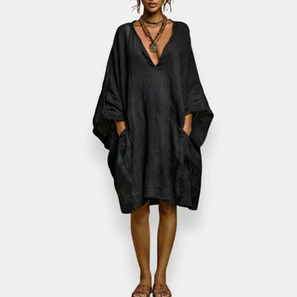 Casiana - Vestido oversize con escote