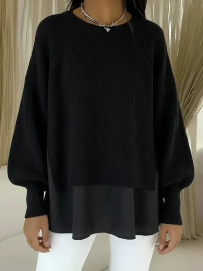 Cristina | Jersey de efecto superpuesto