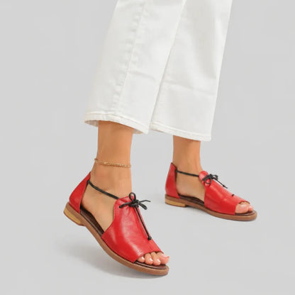 Lucía - Sandalias con cordones