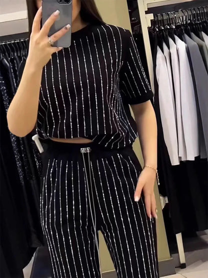 Lía - Conjunto cómodo con detalles brillantes