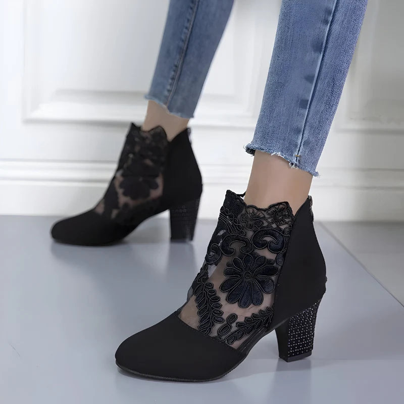 Nora - Zapatos de tacón ortopédicos elegantes y transpirables