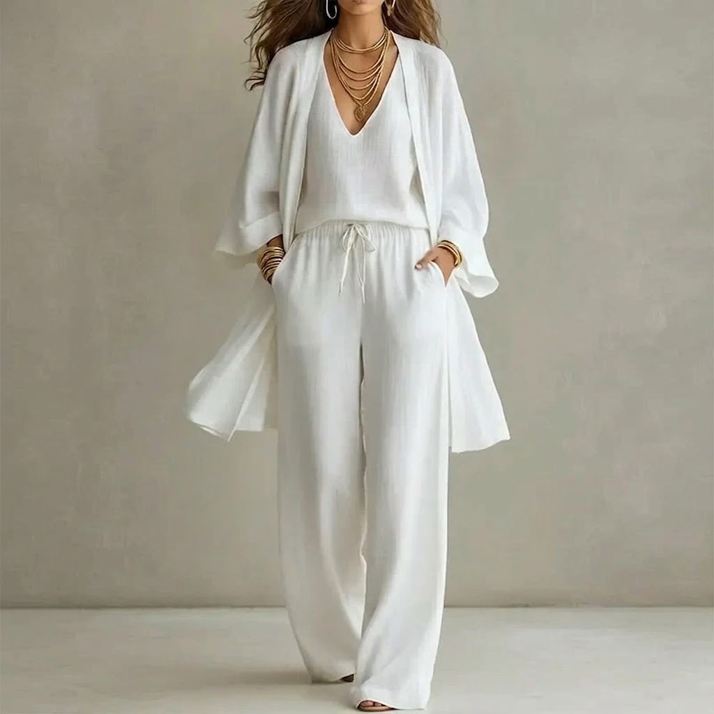 Diana - Conjunto elegante de tres piezas