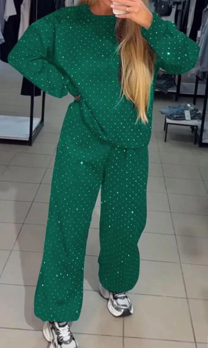 Estela | Conjunto cómodo y elegante con brillo