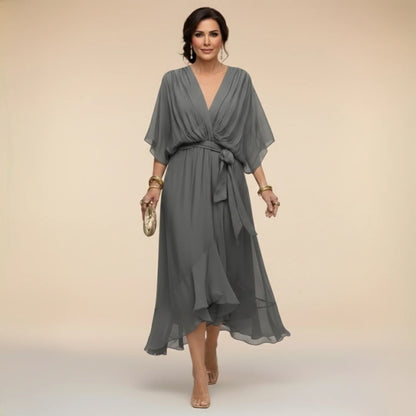 Mónica - Vestido con escote en V
