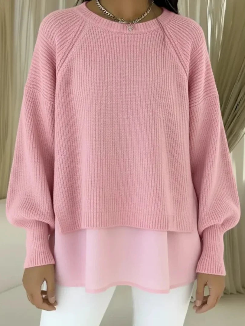 Cristina | Jersey de efecto superpuesto