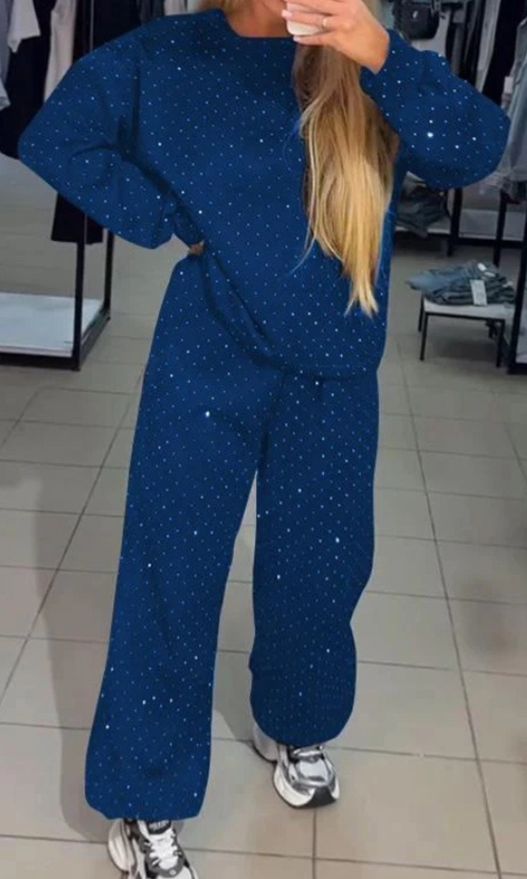 Estela | Conjunto cómodo y elegante con brillo