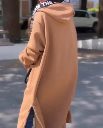 Marina - Sudadera larga con capucha