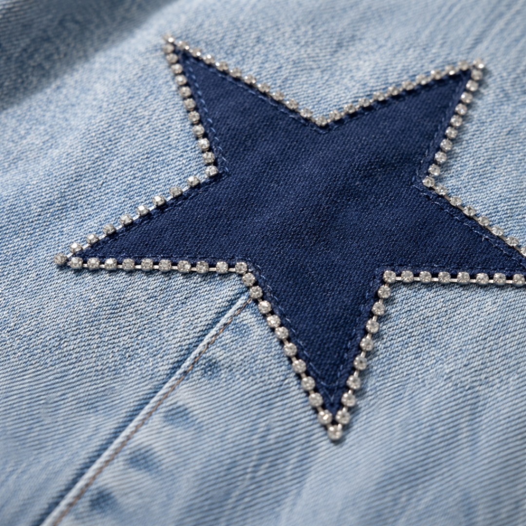 Vega | Vaqueros rectos con estrellas