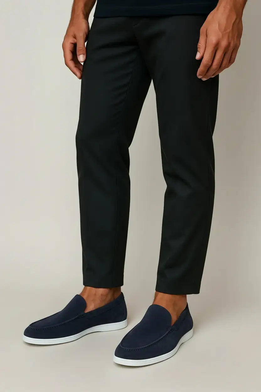Lorenzo - Mocasín de Lona Premium