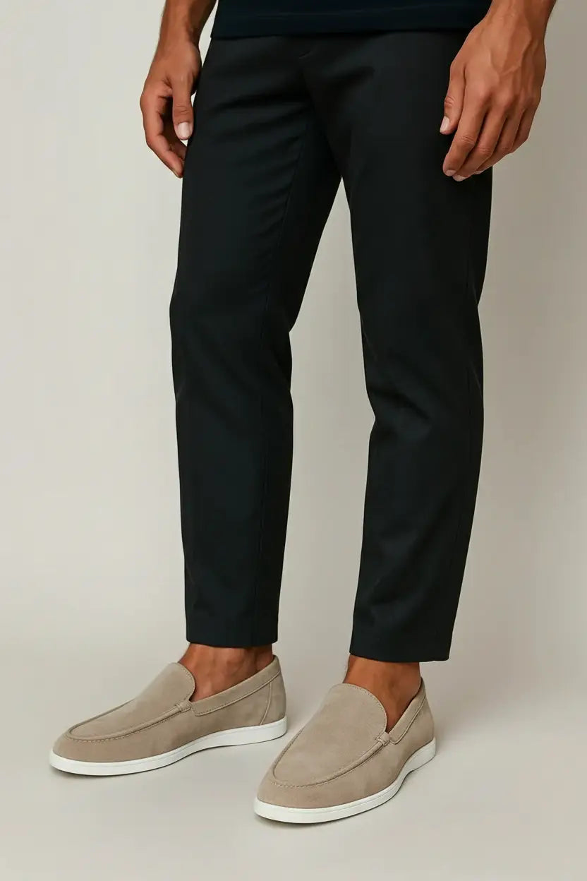 Lorenzo - Mocasín de Lona Premium
