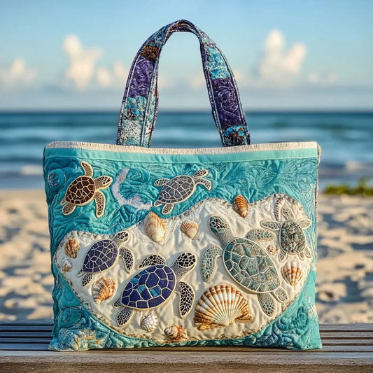 Bolso artesanal - Amor por las tortugas