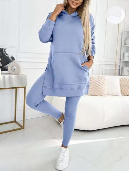 Isabel - Conjunto casual con capucha