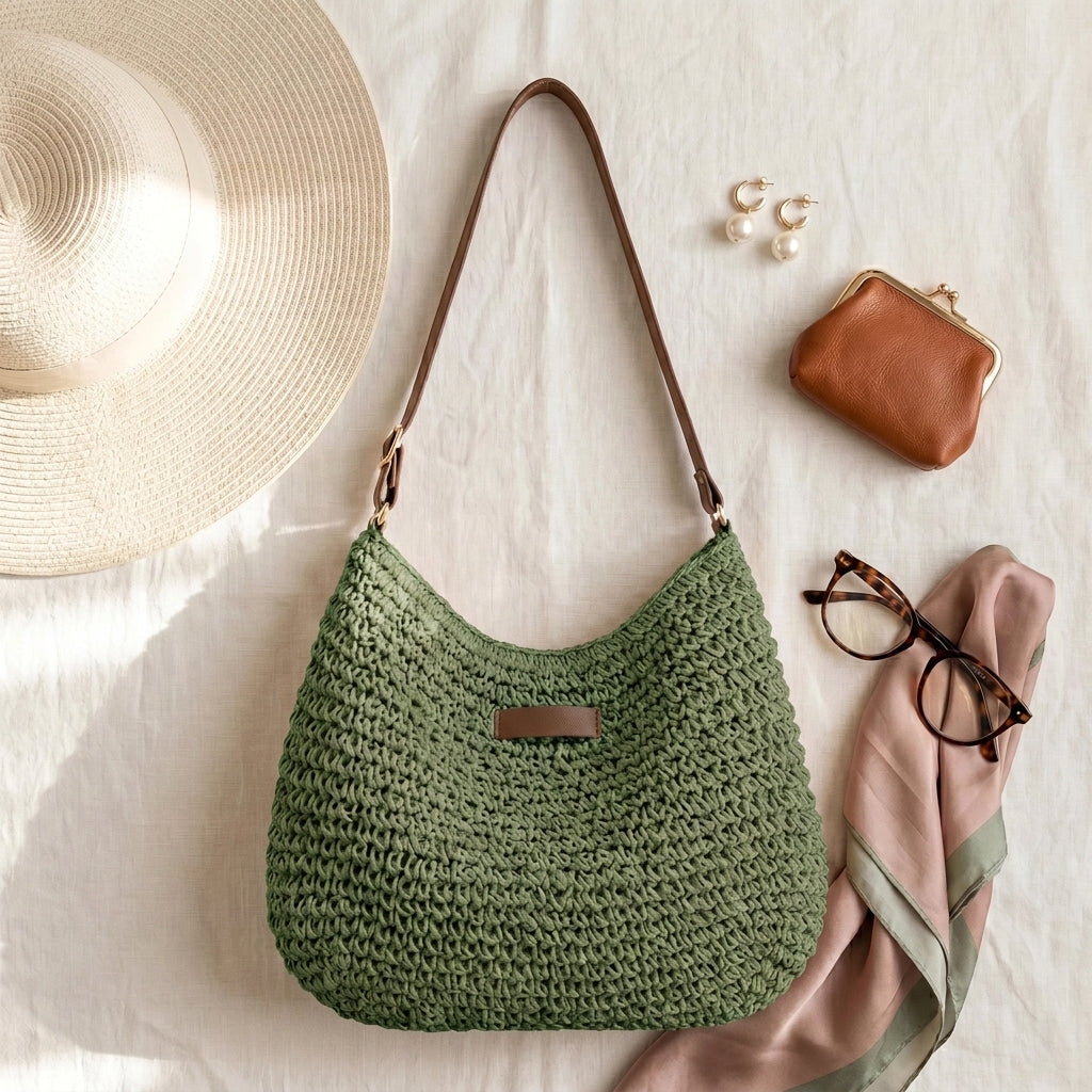 Simona - Bolso Trenzado Elegante