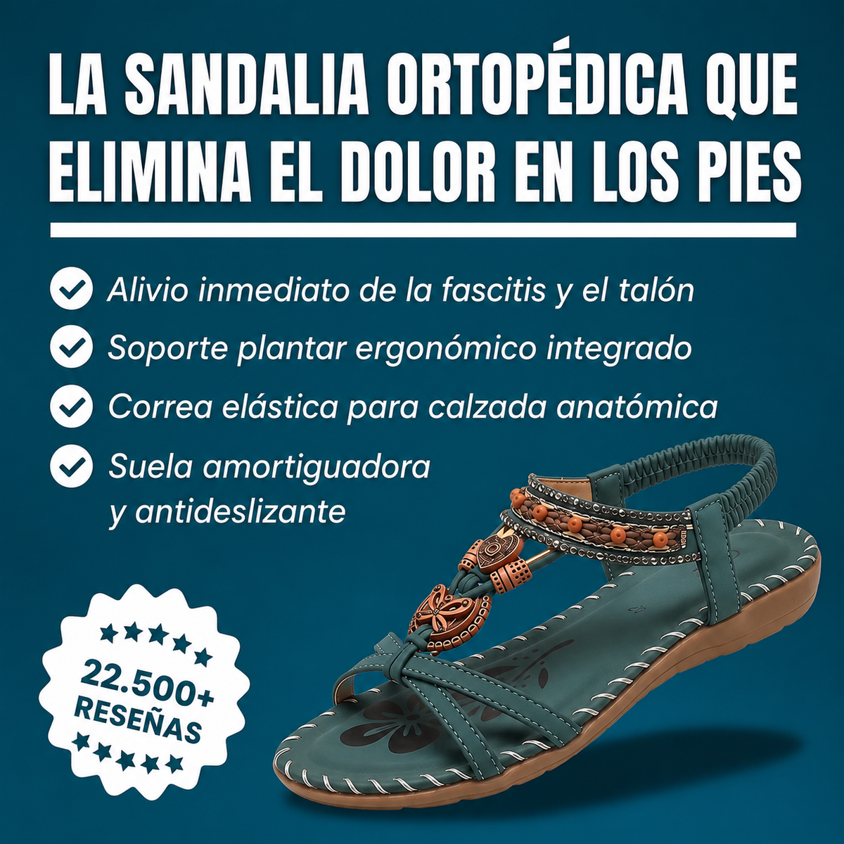 Nadia Sandalias Ortopédicas Cómodas