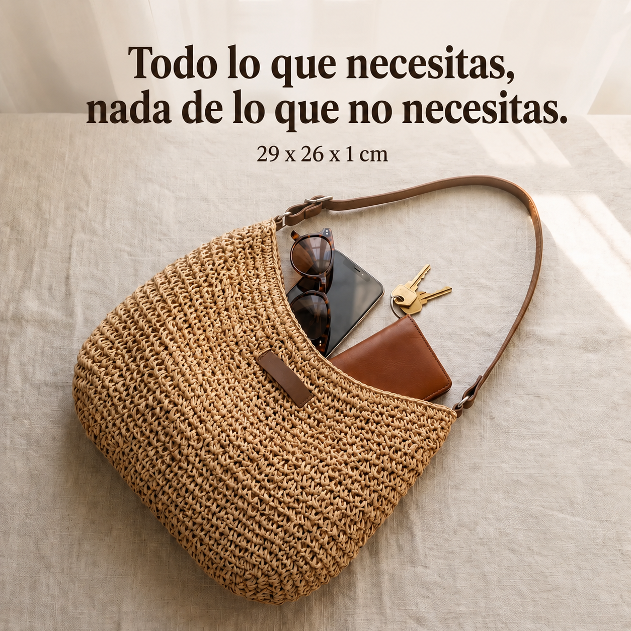 Simona - Bolso Trenzado Elegante
