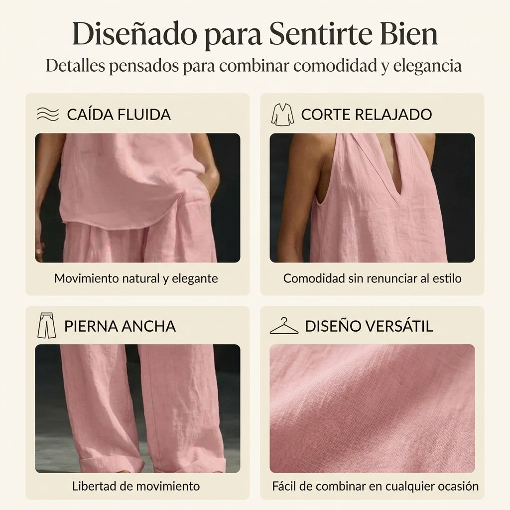 Alba | Conjunto Fluido de Dos Piezas