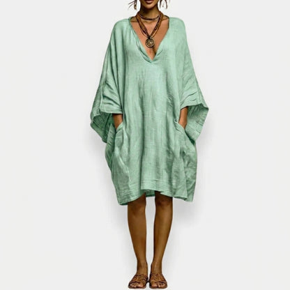 Casiana - Vestido oversize con escote