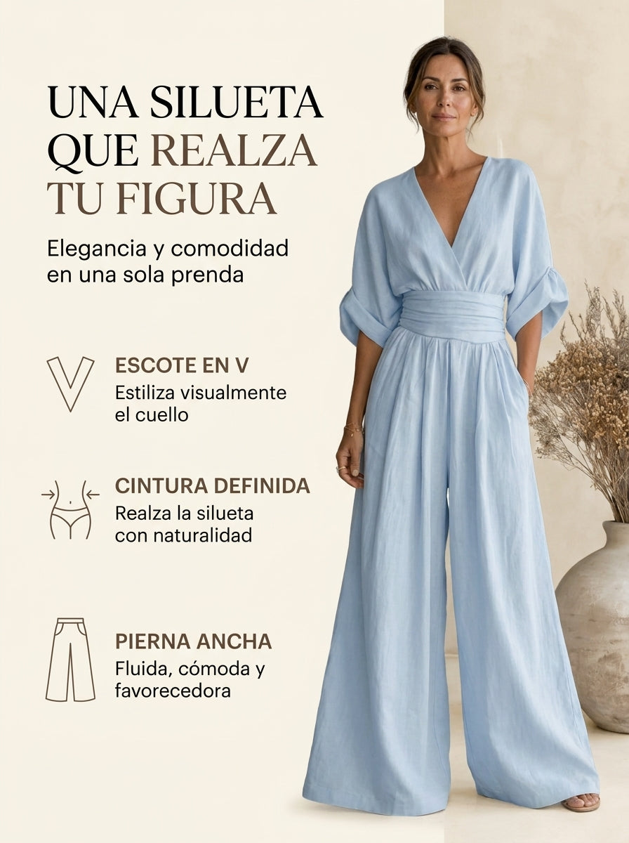 Daniela | Mono Elegante de Escote en V