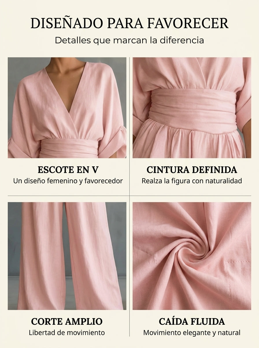 Daniela | Mono Elegante de Escote en V