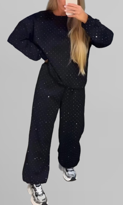 Estela | Conjunto cómodo y elegante con brillo