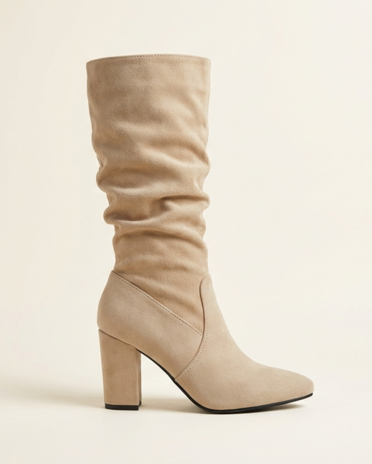 Daniela - Botas altas elegantes con tacón