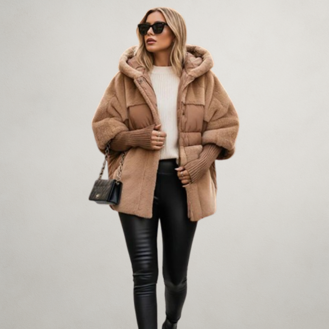 Alba | Chaqueta acolchada oversize con capucha