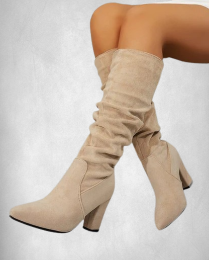 Daniela | Botas altas elegantes con tacón