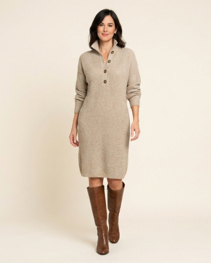 Escarlata - Vestido elegante de punto