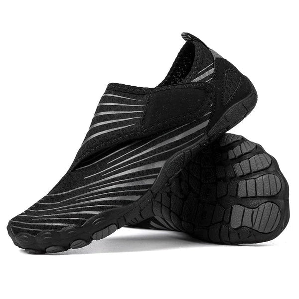 Elia - Zapatillas barefoot de senderismo antideslizantes y cómodas