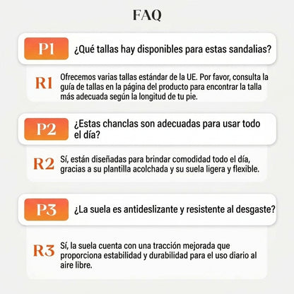 Maya - Chanclas veraniegas cómodas