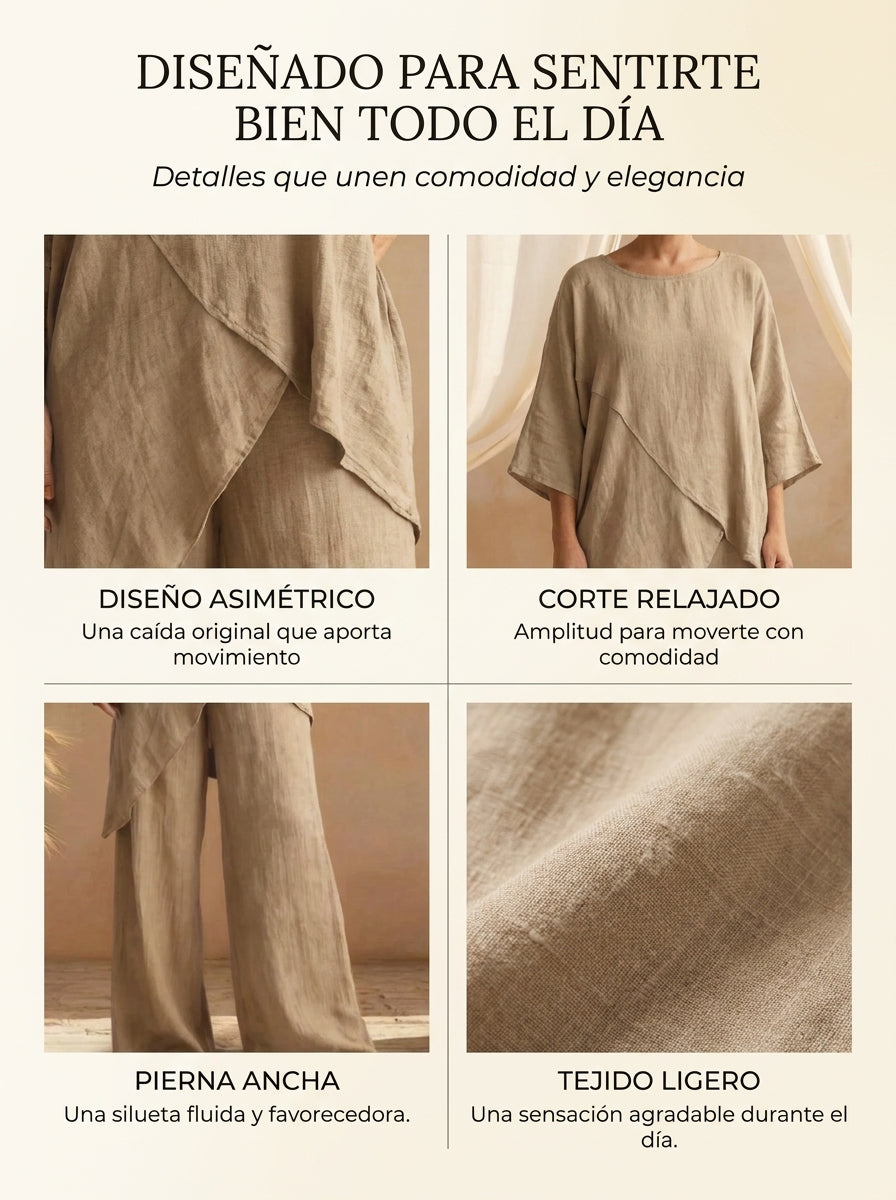 Rocío | Conjunto Asimétrico de Dos Piezas
