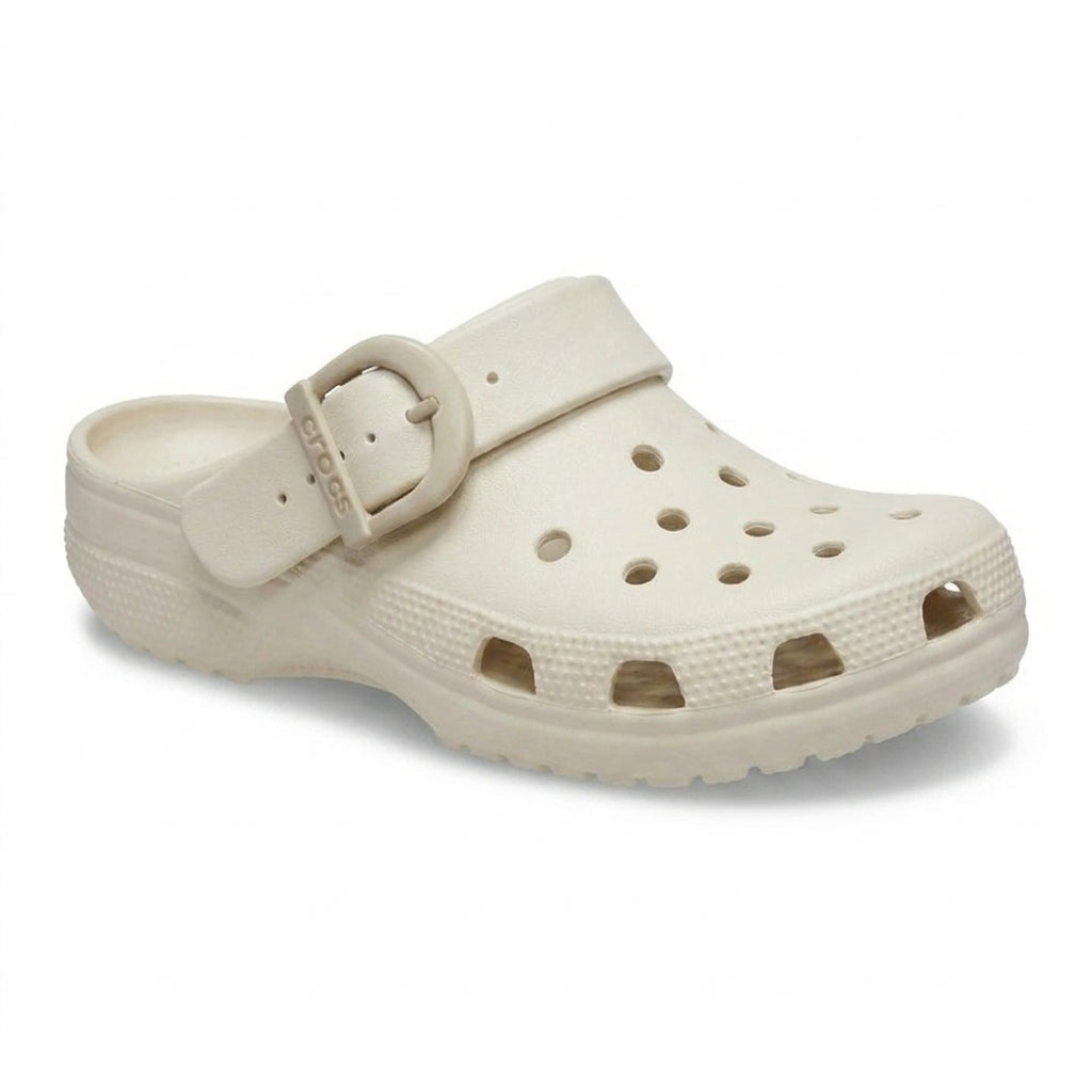 Zuecos Clásicos de Hebilla Esmaltada