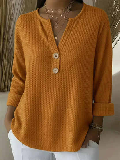 Lucinda | Camiseta Henley con botones