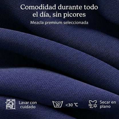 Aitana – Conjunto de top con solapa y pantalón ancho