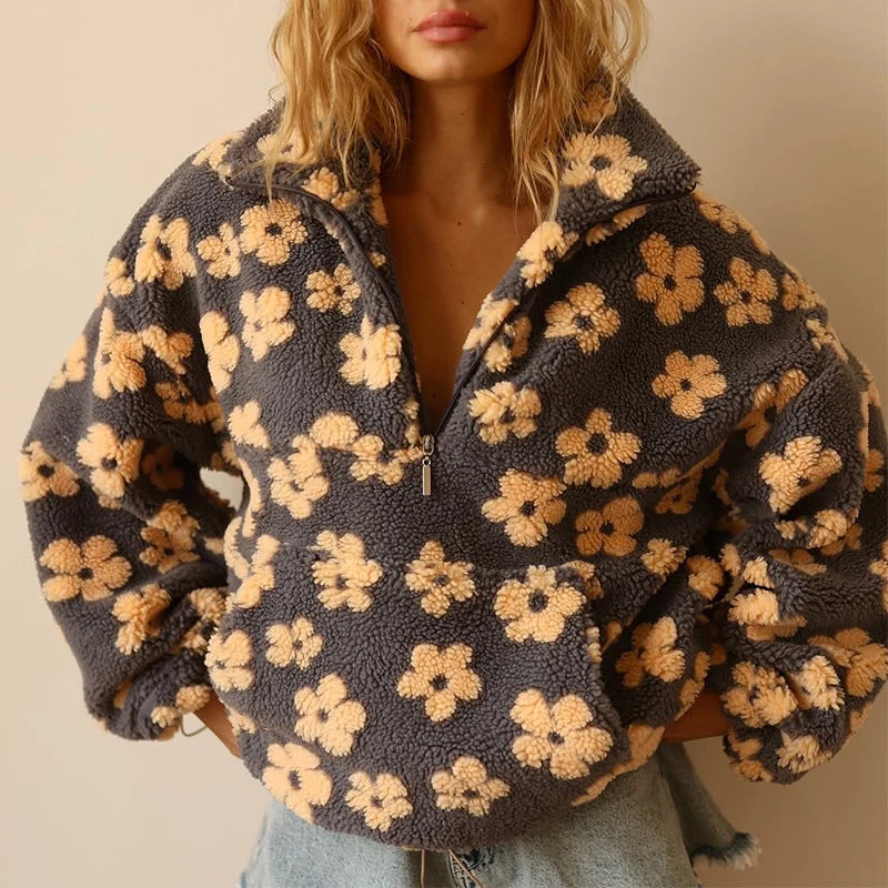 Margarita - Sudadera floral