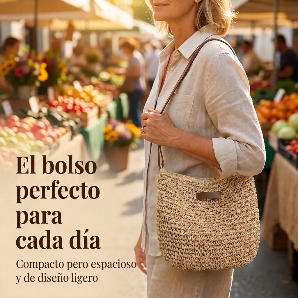 Simona - Bolso Trenzado Elegante