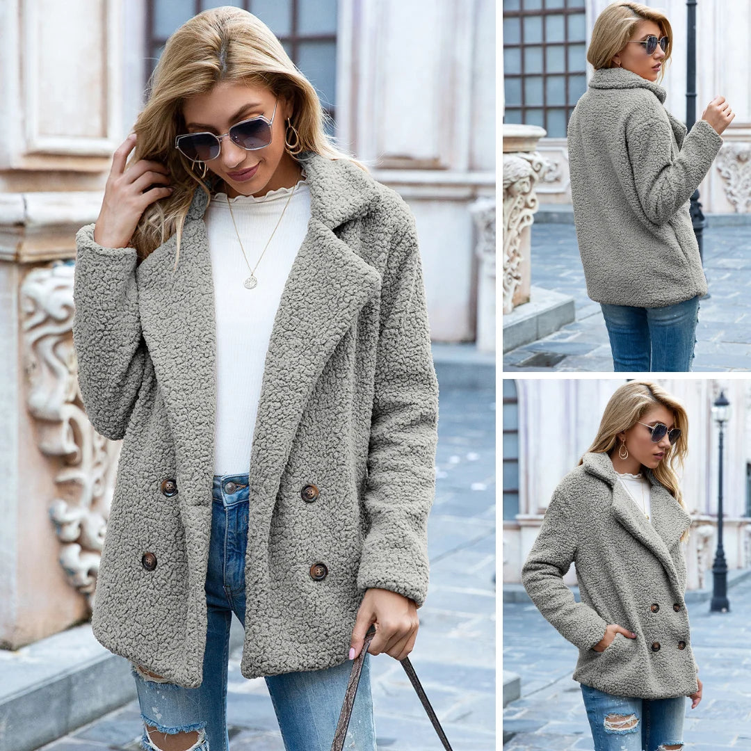 Nora – Chaqueta de borreguito